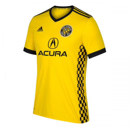 Columbus Crew Home Soccer Jersey 2017/18 Yellow